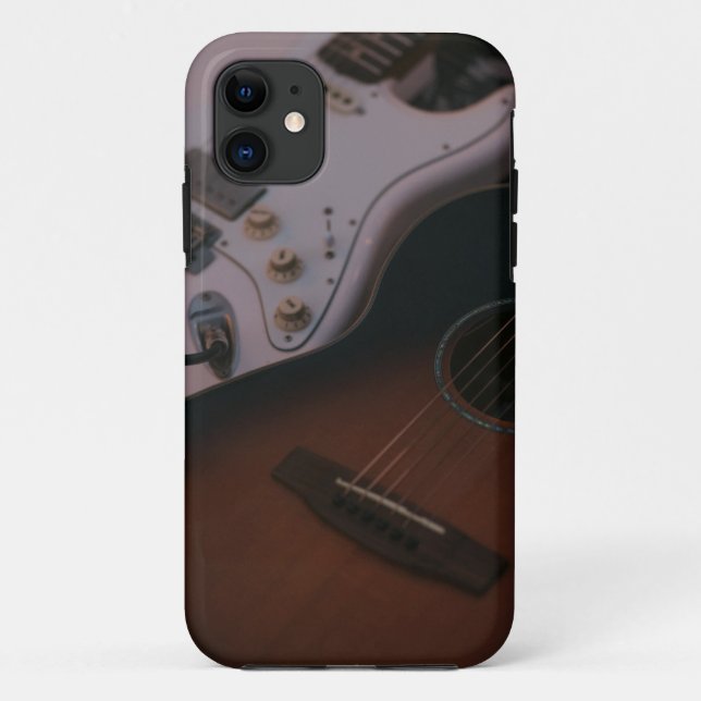 Coques Case-Mate iPhone Jolie guitare acoustique (Dos)