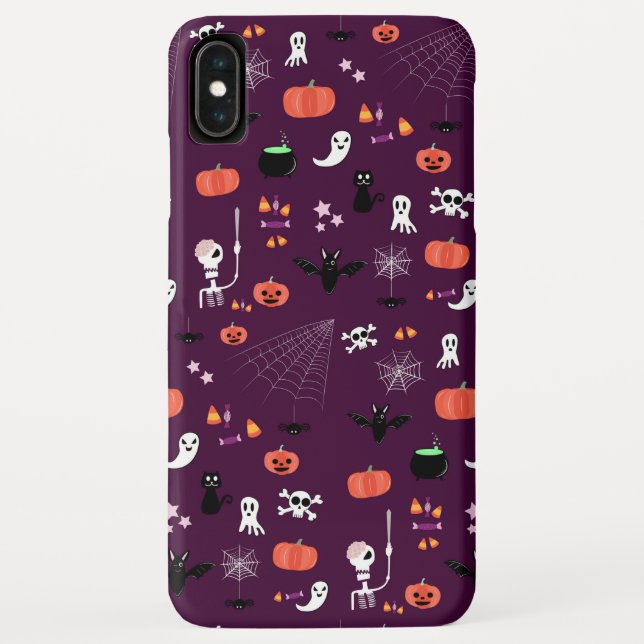 Coques Case-Mate iPhone Jolie Halloween créatif et effrayant (Dos)