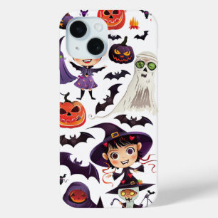 Coque Case-Mate iPhone Jolie Halloween sorcières Éffrayantes Fantômes cha