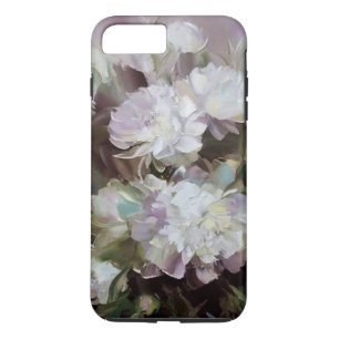 Coque iPhone 7 Plus Jolie hydrangée à fleurs blanches