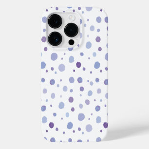 Coque Case-Mate iPhone Jolie illustration à points avec coups de pinceau