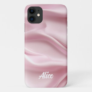Case-Mate iPhone Case Jolie Iridescente rose moderne avec nom Coque-Mate