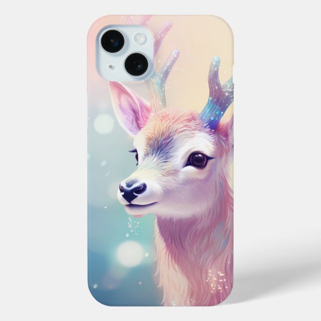 COQUES Case-Mate iPhone JOLIE PASTEL HIVER VACANCES DEER (Verso)