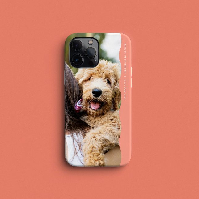 Coques Case-Mate iPhone Jolie preppy ondulée de la pêche photo (Créateur téléchargé)