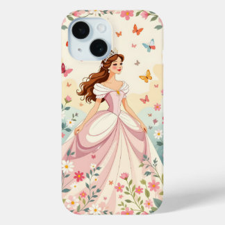 Coque Case-Mate iPhone Jolie princesse avec papillons
