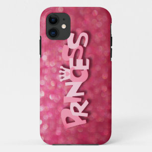 Coque Case-Mate iPhone Jolie Princesse Rose Pailletée Bokeh