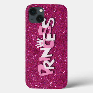 Case-Mate iPhone Case Jolie Princesse Rose Pailletée Brillante
