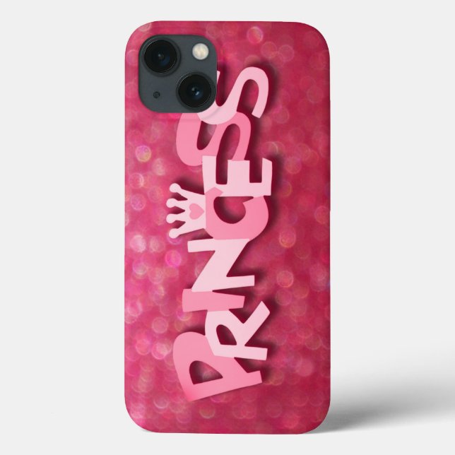 Coques Case-Mate iPhone Jolie Princesse Rose scintillante Bokeh (Verso)