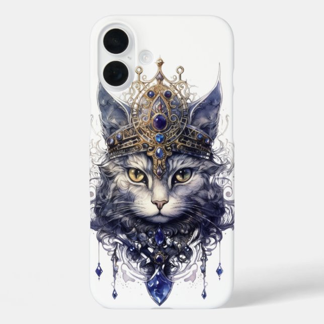 COQUES Case-Mate iPhone JOLIE RÉGAL HALLOWEEN TÉMOIN VISAGE CHAT (Verso)
