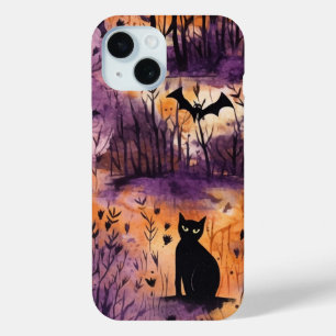 Coque Case-Mate iPhone Jolie sorcière de chat Halloween sur la saison d'a