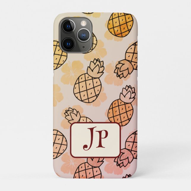 Coques Case-Mate iPhone Jolies ananas (Dos)