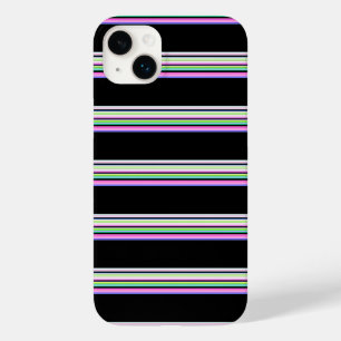 Coque Case-Mate iPhone Jolies bandes néon colorées