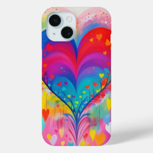 Coque Case-Mate iPhone Jolies Coeurs Et Fleurs