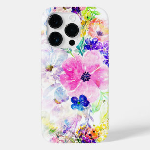 Coque Case-Mate iPhone Jolies Fleurs Boho Floral Aquarelle Design