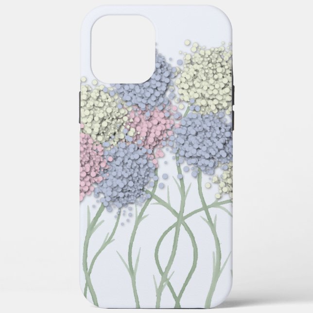 Coques Case-Mate iPhone Jolies Fleurs colorées Pastel (Verso)