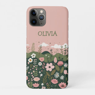 Case-Mate iPhone Case Jolies fleurs sauvages de dessin animé personnalis