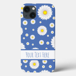 Case-Mate iPhone Case Jolies petites marguerites en bleu