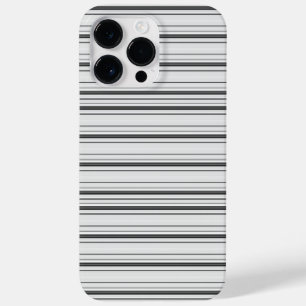 Coque Case-Mate iPhone Jolies rayures blanches grises