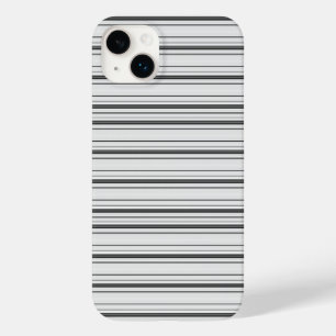 Coque Case-Mate iPhone Jolies rayures blanches grises