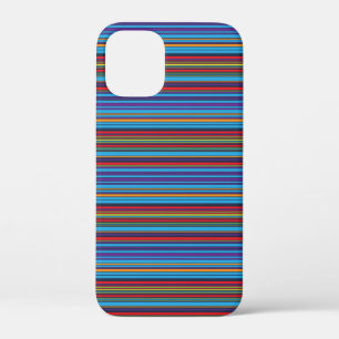 Case-Mate iPhone Case Jolies rayures bleu violet