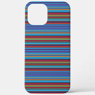 Case-Mate iPhone Case Jolies rayures bleu violet