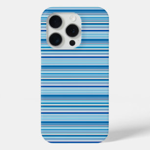 Coque Case-Mate iPhone Jolies rayures bleues blanches