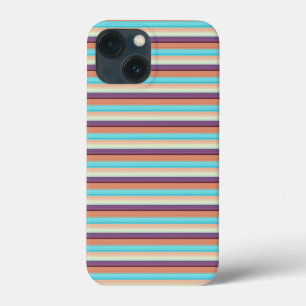 Case-Mate iPhone Case Jolies rayures bleues marron