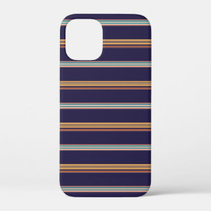 Case-Mate iPhone Case Jolies rayures bleues rétro