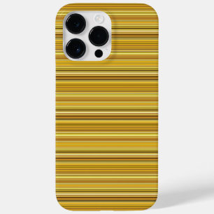 Coque Case-Mate iPhone Jolies rayures brunes dorées