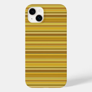 Coque Case-Mate iPhone Jolies rayures brunes dorées