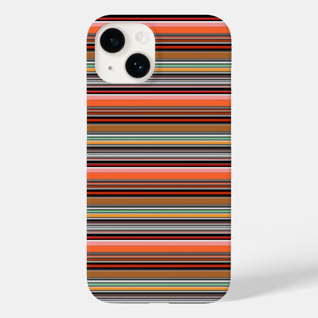 Coques Case-Mate iPhone Jolies rayures colorées (Verso)