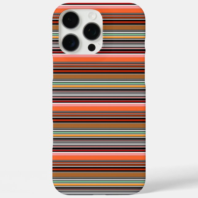 Coques Case-Mate iPhone Jolies rayures colorées (Verso)