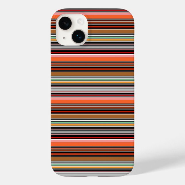 Coques Case-Mate iPhone Jolies rayures colorées (Verso)