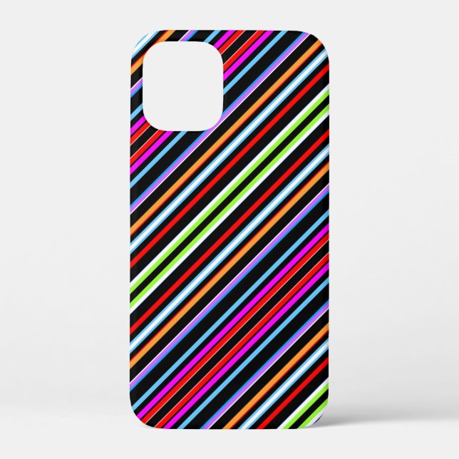 Coques Case-Mate iPhone Jolies rayures colorées (Verso)
