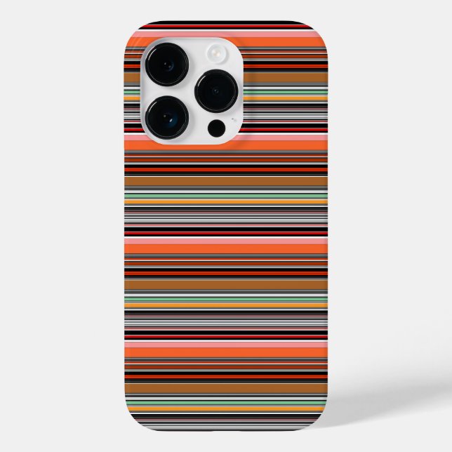 Coques Case-Mate iPhone Jolies rayures colorées (Verso)