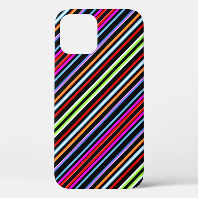 Coques Case-Mate iPhone Jolies rayures colorées (Verso)