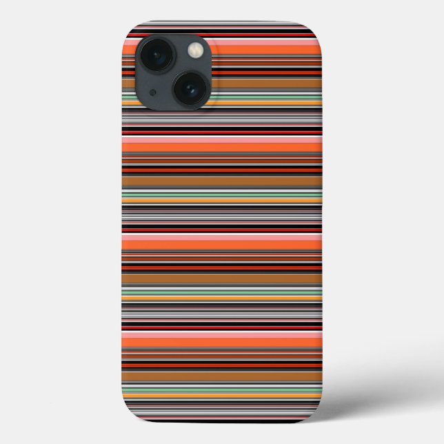 Coques Case-Mate iPhone Jolies rayures colorées (Verso)