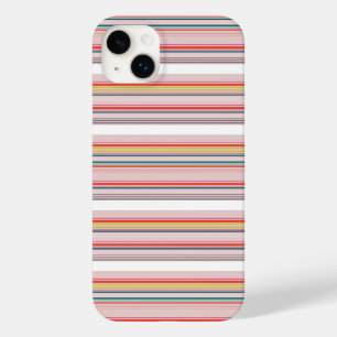 Coque Case-Mate iPhone Jolies rayures colorées modernes