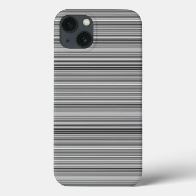 Coques Case-Mate iPhone Jolies rayures grises (Verso)
