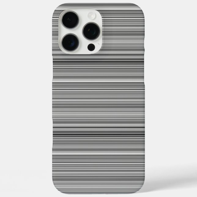 Coques Case-Mate iPhone Jolies rayures grises (Verso)