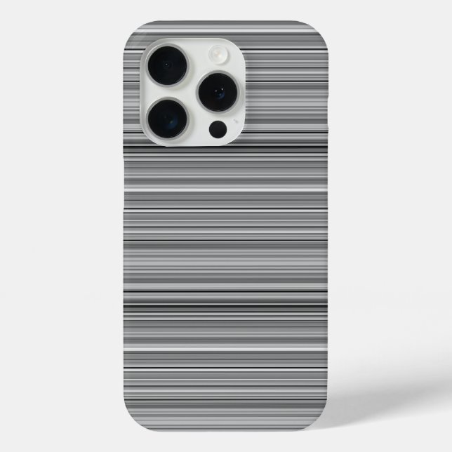 Coques Case-Mate iPhone Jolies rayures grises (Verso)
