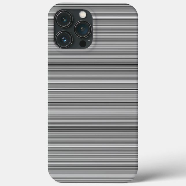 Coques Case-Mate iPhone Jolies rayures grises (Verso)