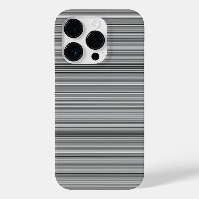 Coques Case-Mate iPhone Jolies rayures grises (Verso)