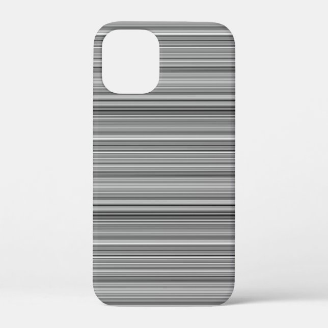 Coques Case-Mate iPhone Jolies rayures grises (Verso)