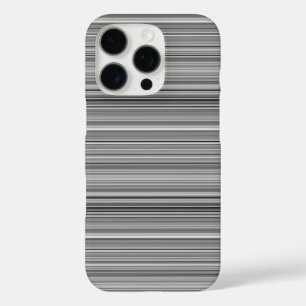 Coque iPhone 16 Pro Jolies rayures grises