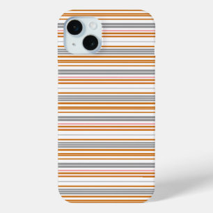 Coque Case-Mate iPhone Jolies rayures grises marron