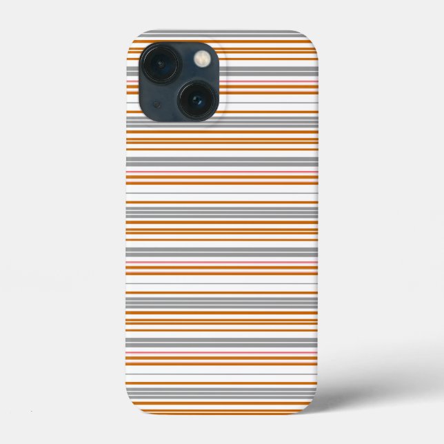 Coques Case-Mate iPhone Jolies rayures grises marron (Verso)