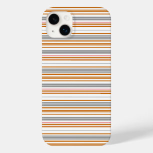 Coque Case-Mate iPhone Jolies rayures grises marron