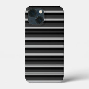 Case-Mate iPhone Case Jolies rayures noir gris