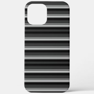 Case-Mate iPhone Case Jolies rayures noir gris